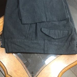 Nice two front, one side zip stretch dress pants.